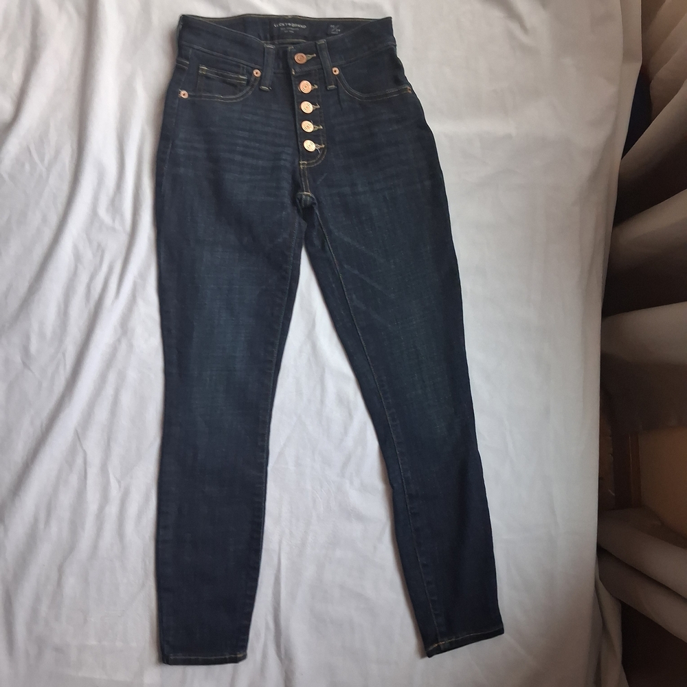 Lucky Brand Mid Rise Dark Blue Women's Jeans